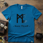 Mannaz Rune "Know Thyself" T-Shirt