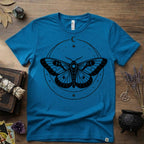 Moth Totem T-Shirt — Mystical Moth Totem Graphic Tee