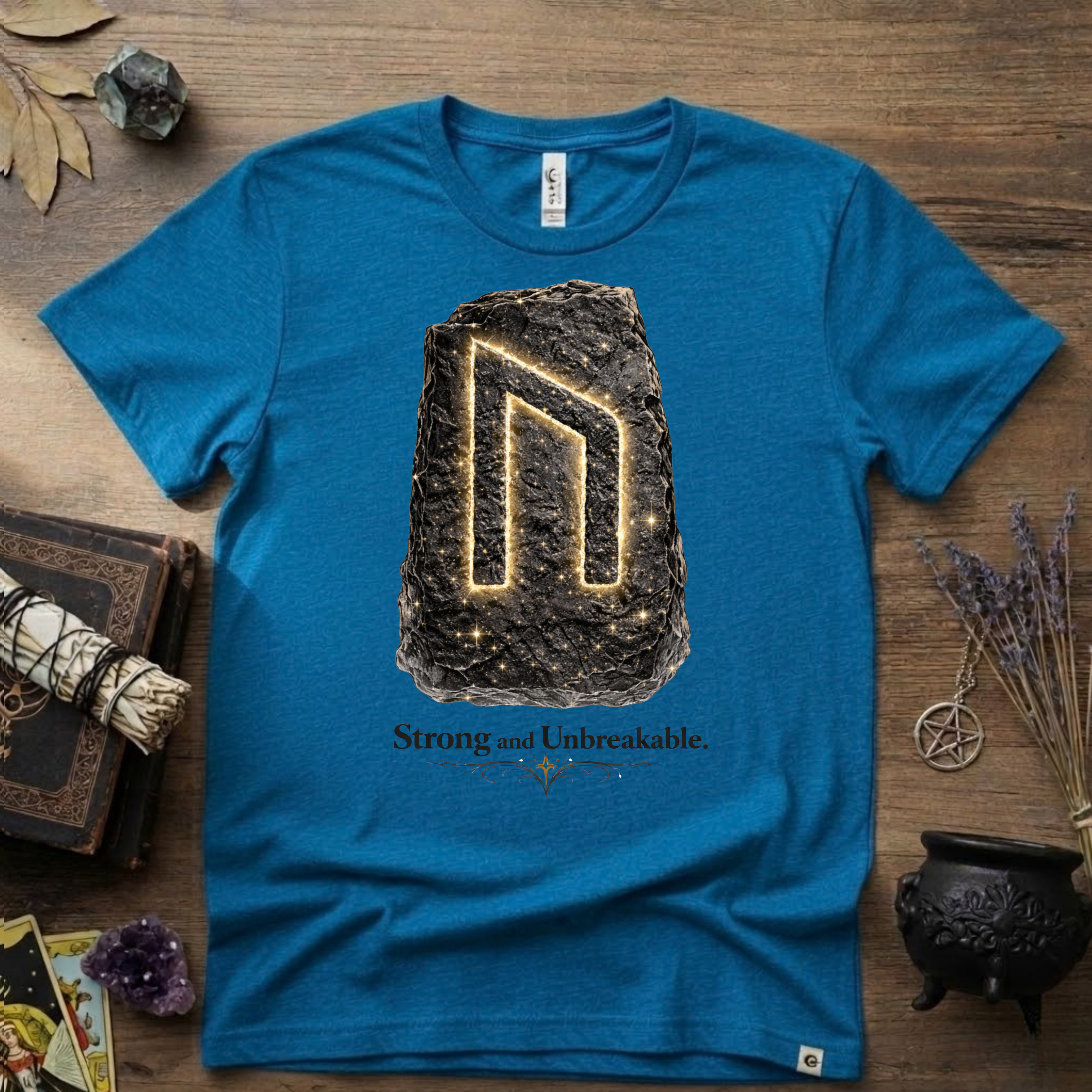 Uruz Rune 'Strong and Unbreakable' T-Shirt