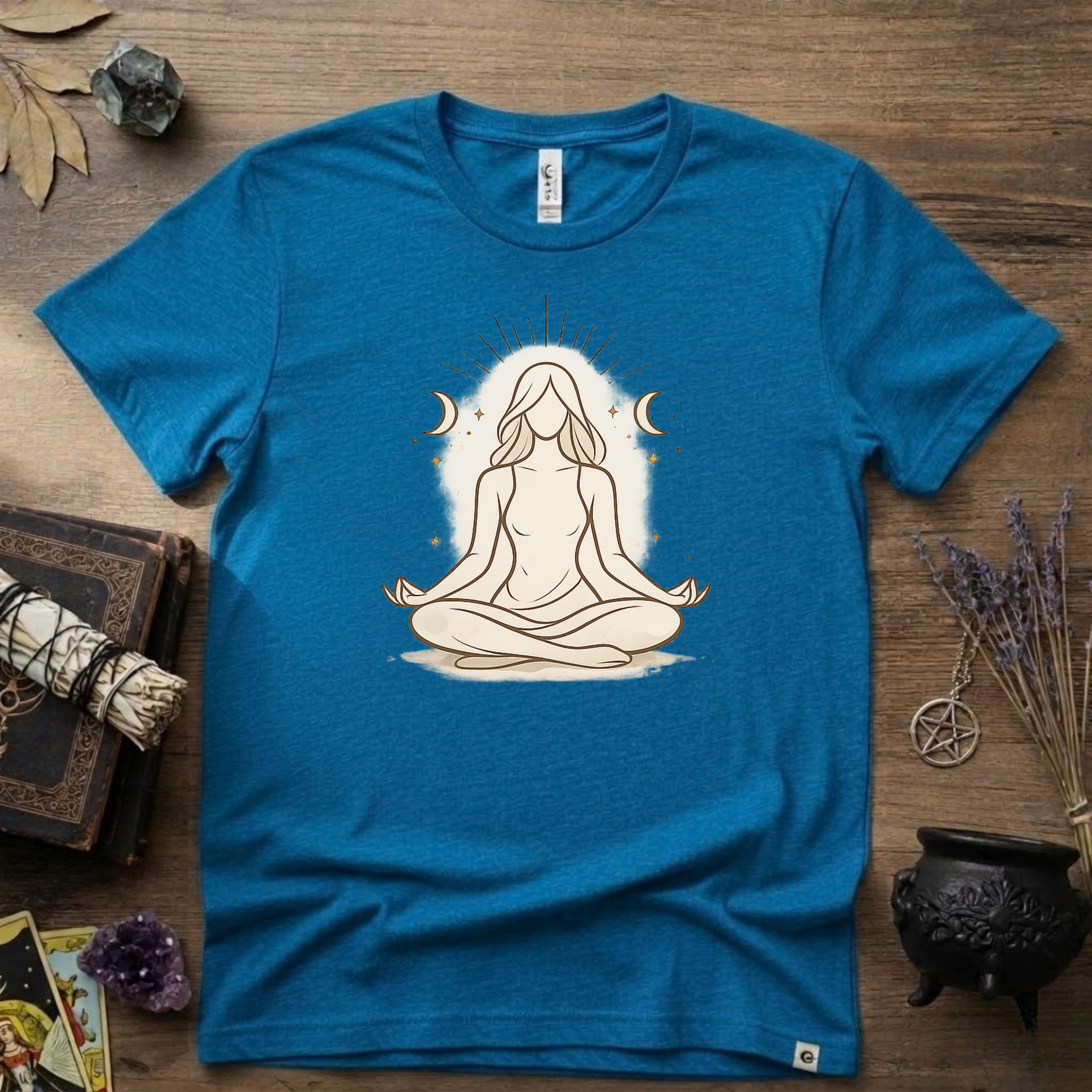 Witchy T-Shirt — "Meditation Witch"