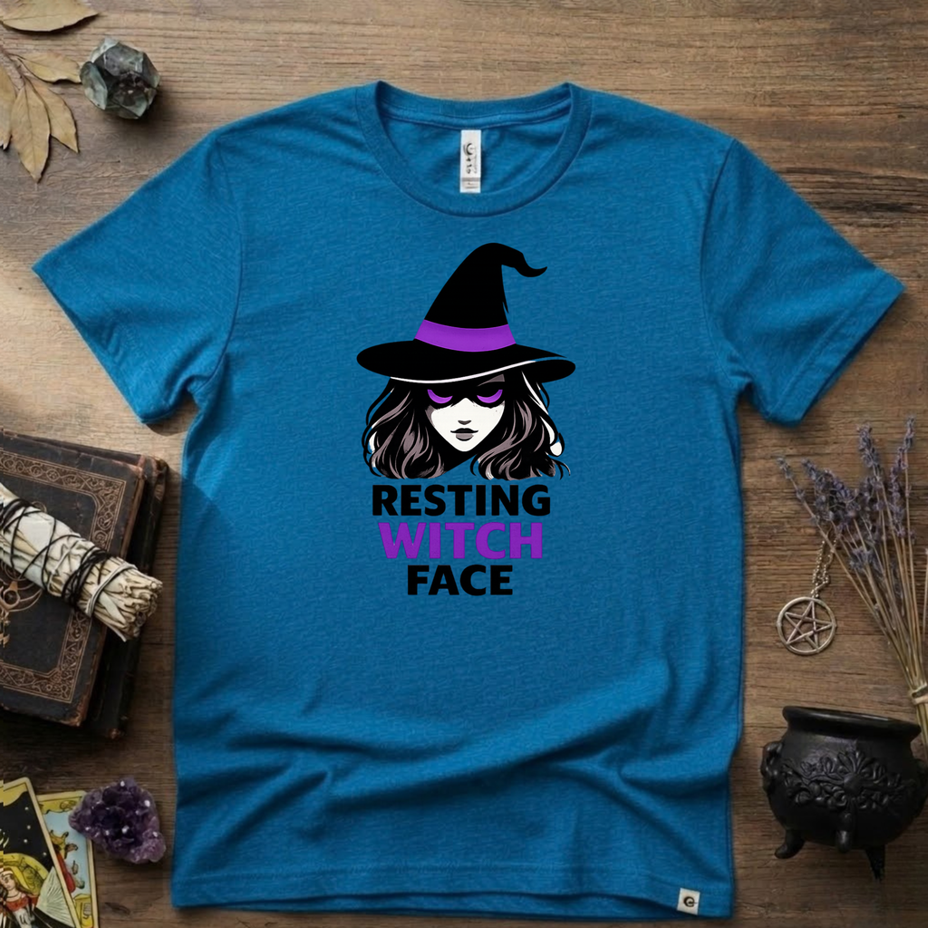 Witchy T-Shirt — "Resting Witch Face"