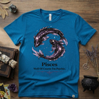 Pisces Zodiac T-Shirt — “Well of Course I'm Psychic” Horoscope Tee