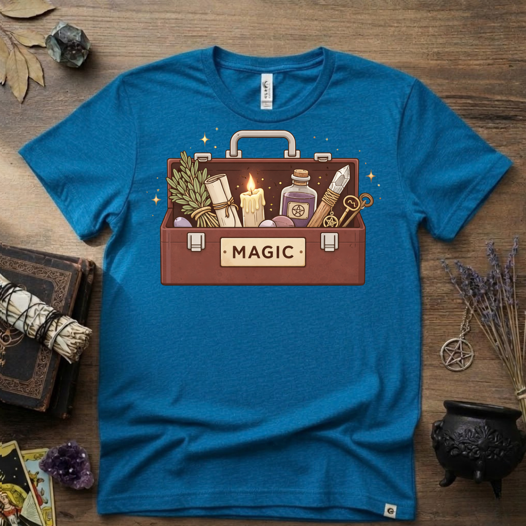 Witchy T-Shirt — "Magic Toolbox"