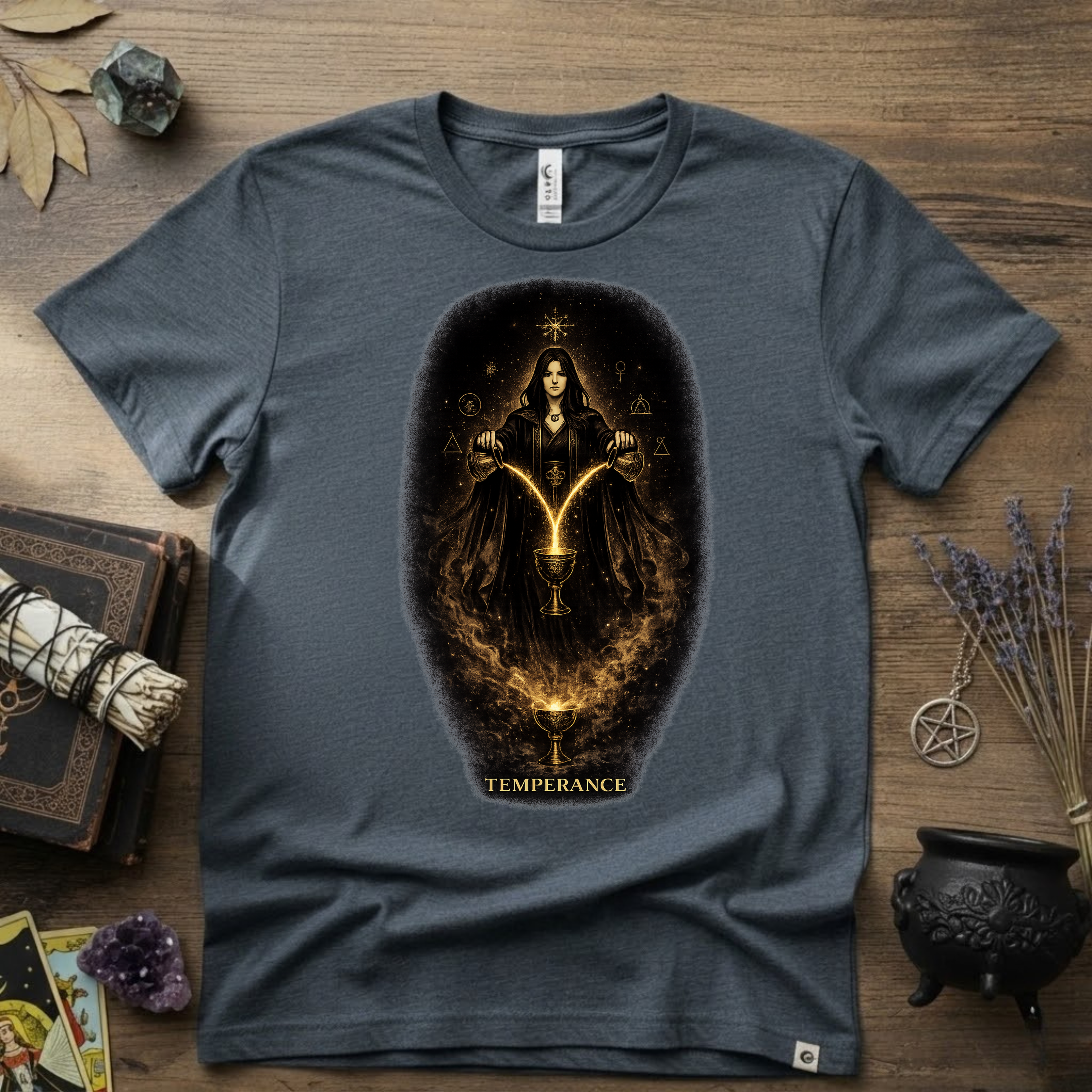 Tarot T-Shirt — Temperance