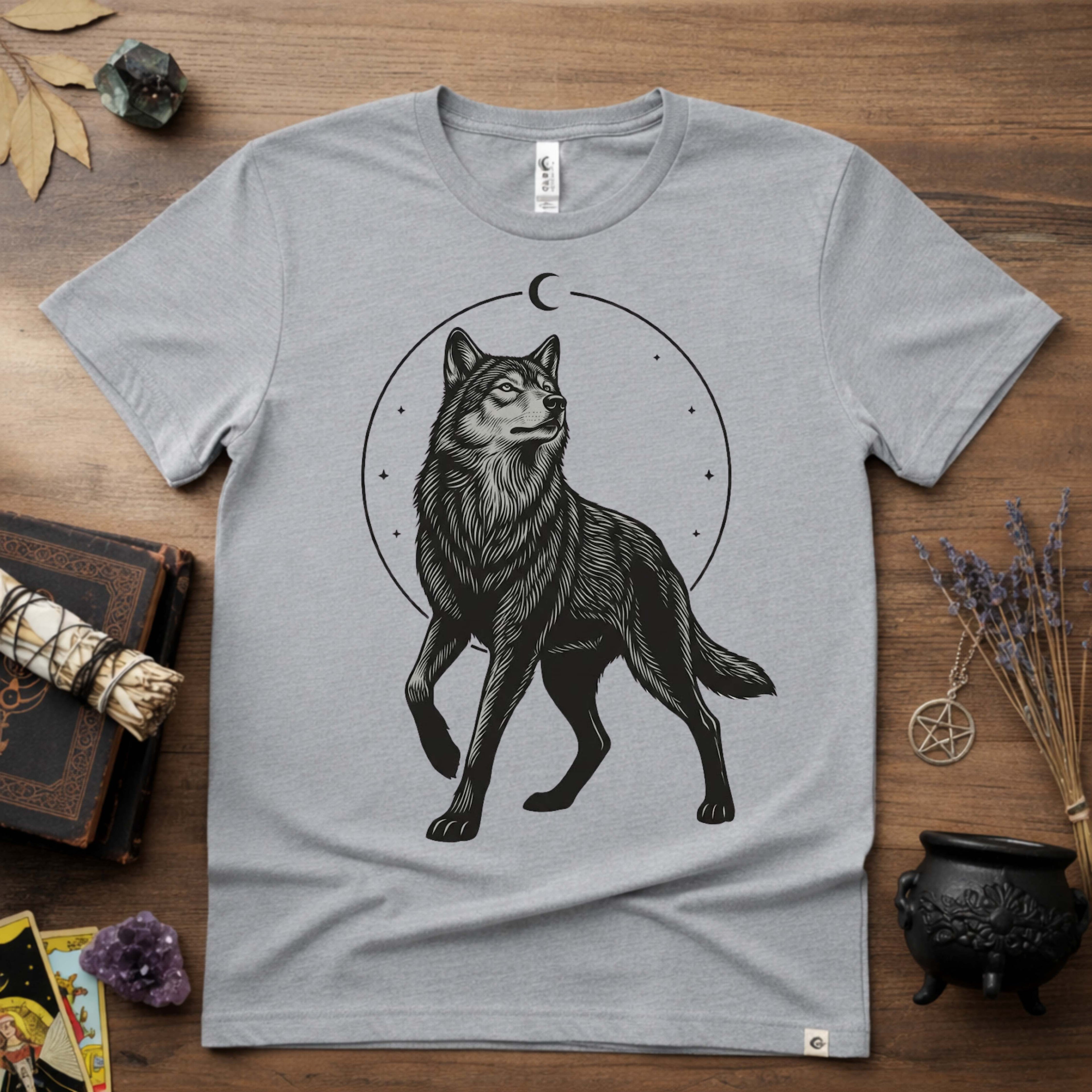Wolf Totem T-Shirt — Tribal Wolf Spirit Graphic Tee
