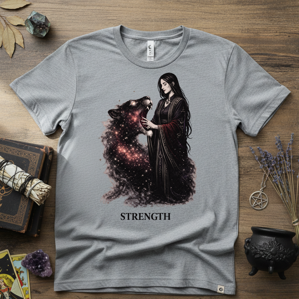 Tarot T-Shirt — Strength
