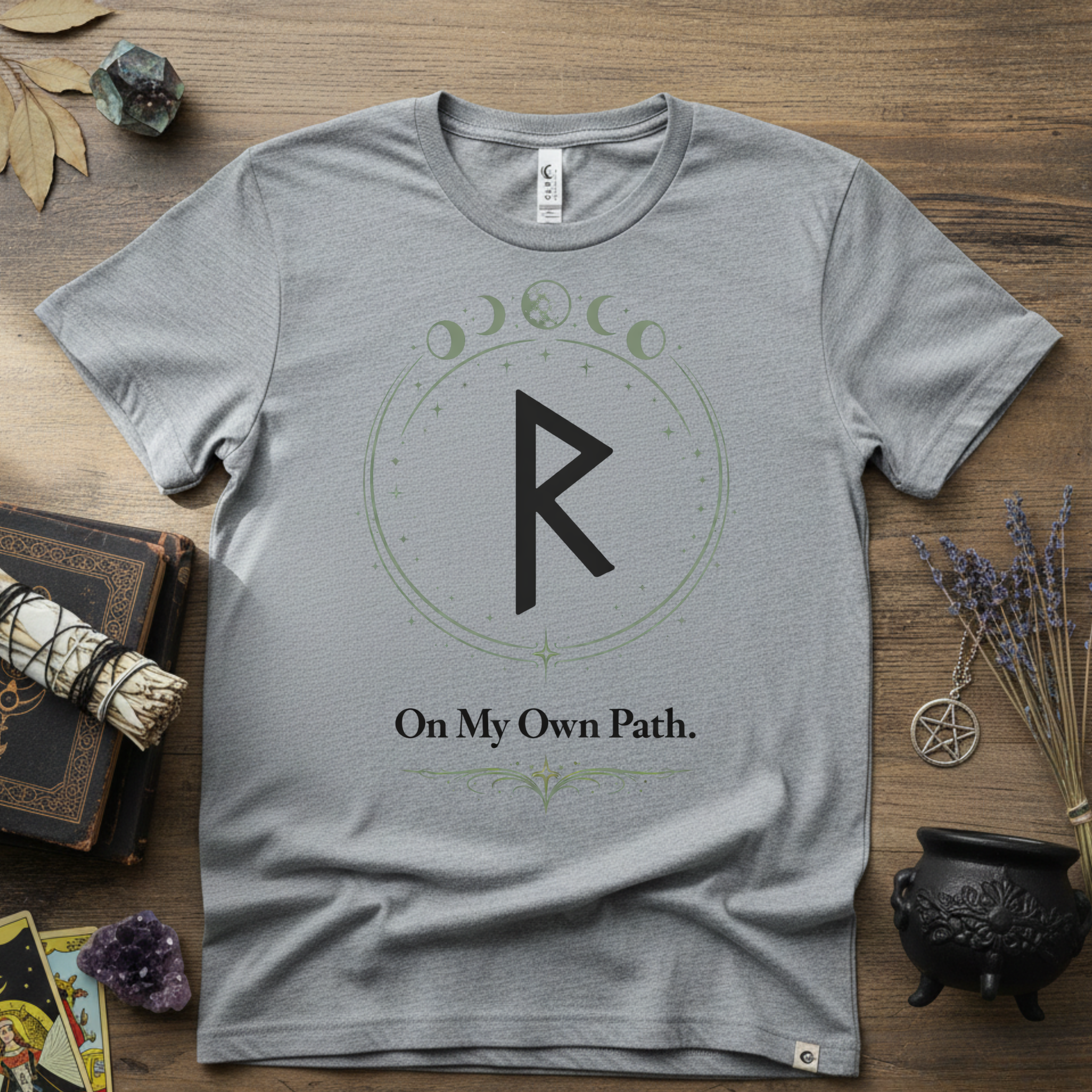 Raidho Rune 'On My Own Path' T-Shirt