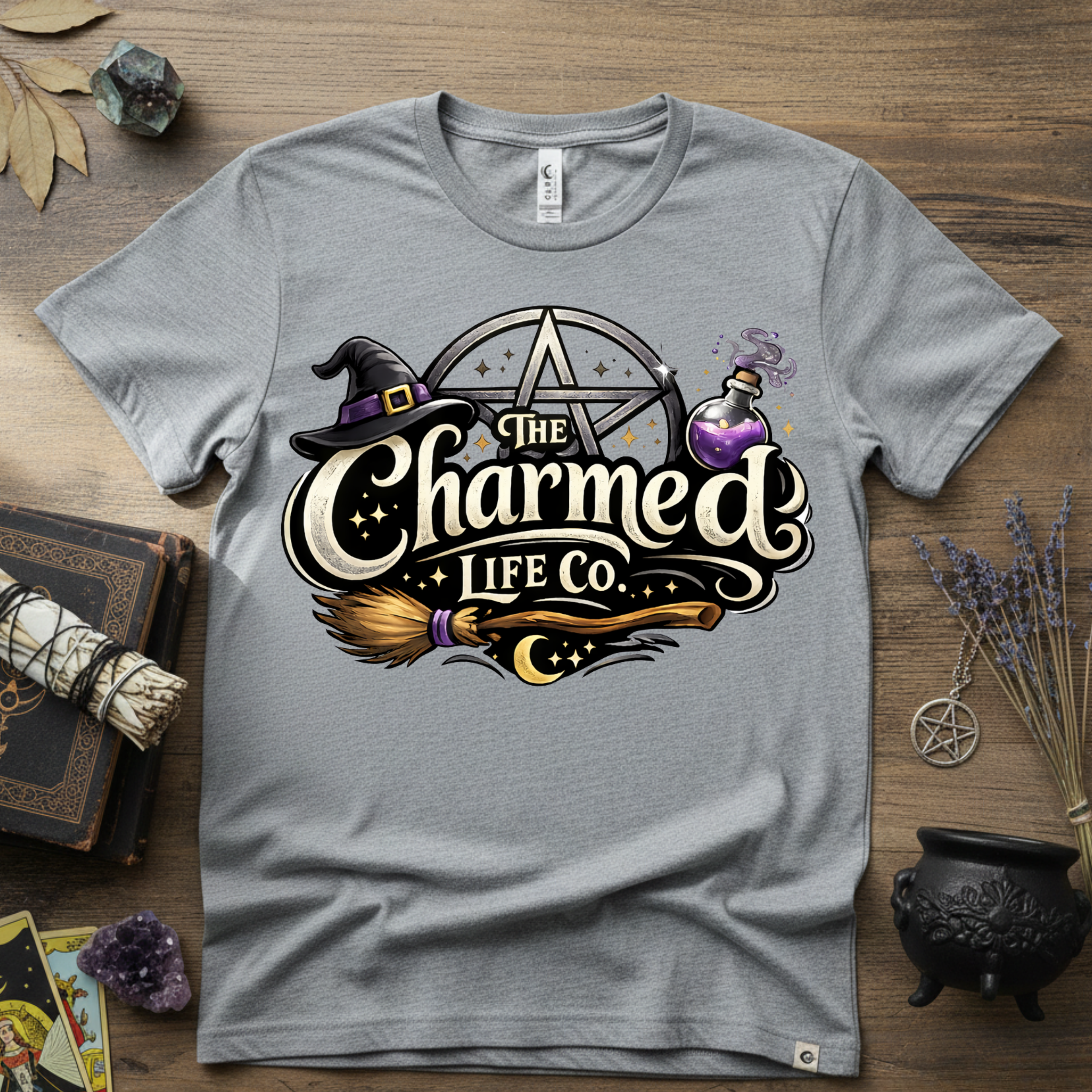 Witch Logo T-Shirt — The Charmed Life Co.