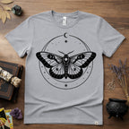 Moth Totem T-Shirt — Mystical Moth Totem Graphic Tee