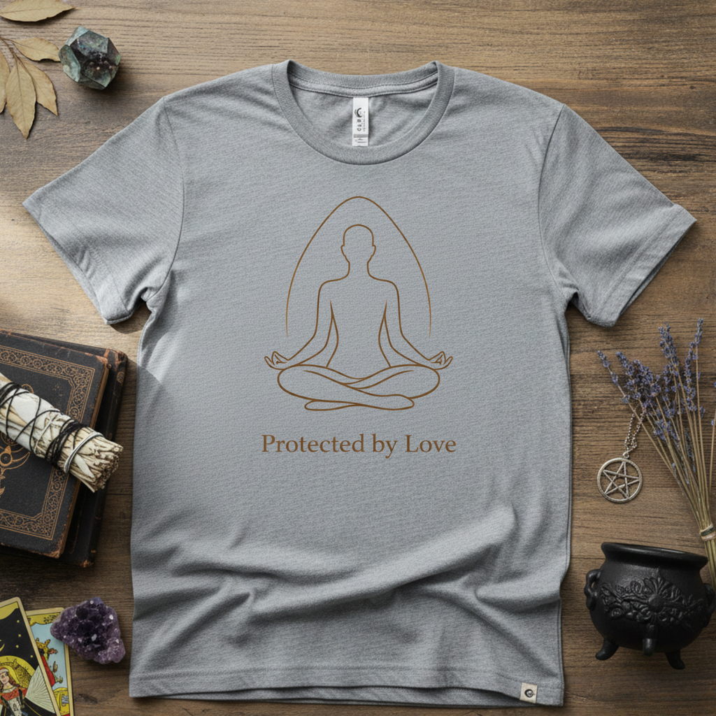Witchy T-Shirt — "Protected by Love"