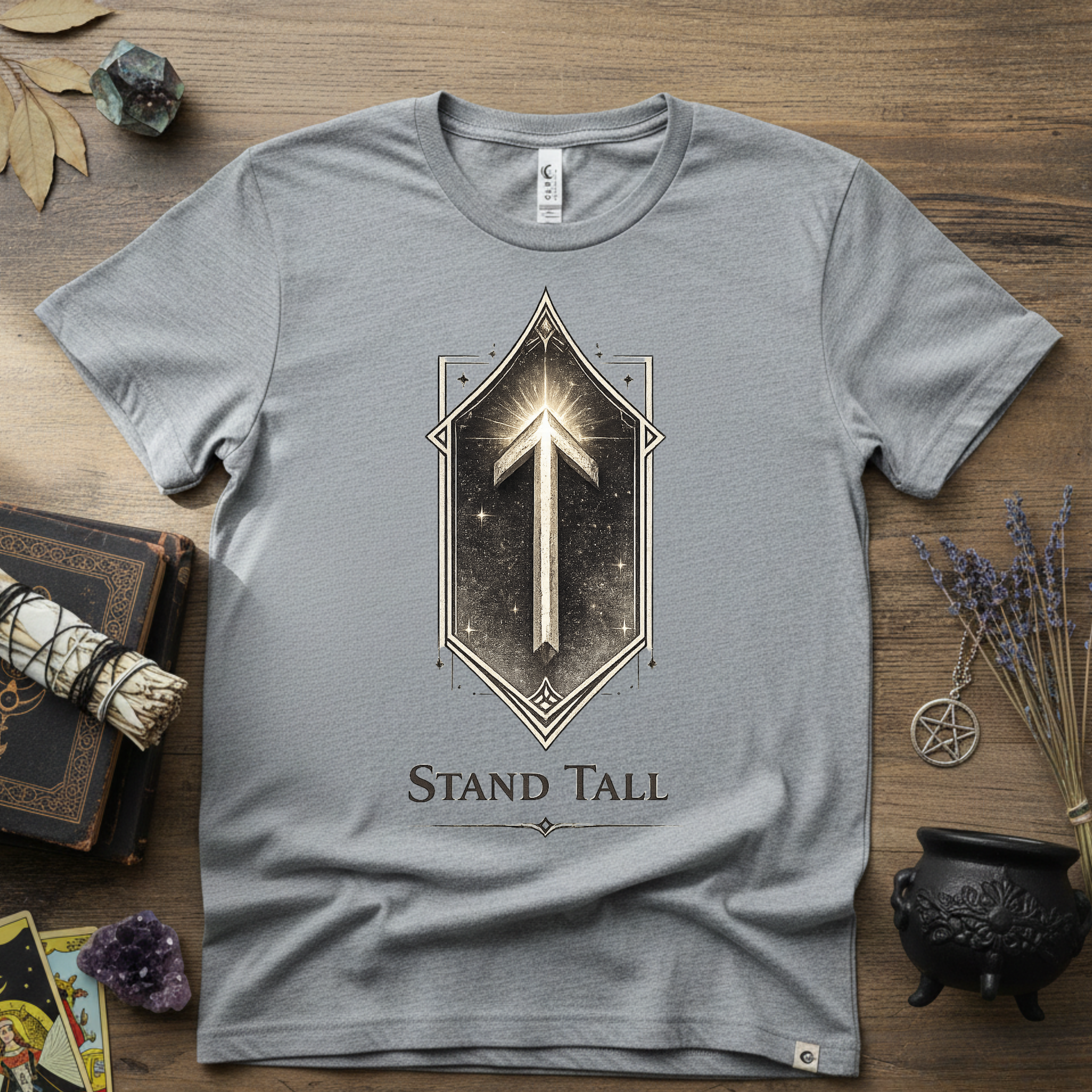 Tiwaz Rune 'Stand Tall' T-Shirt