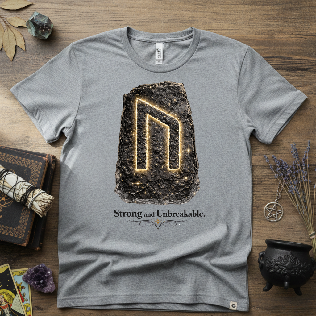 Uruz Rune 'Strong and Unbreakable' T-Shirt