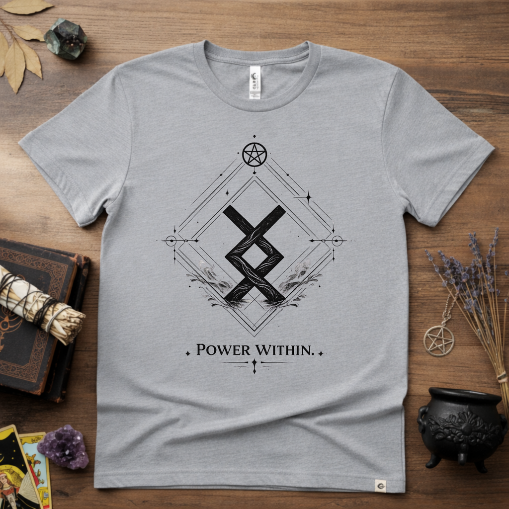 Ingwaz Rune 'Power Within' T‑Shirt