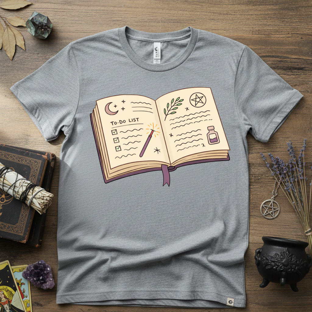 Witchy T-Shirt — Witchy To-Do List