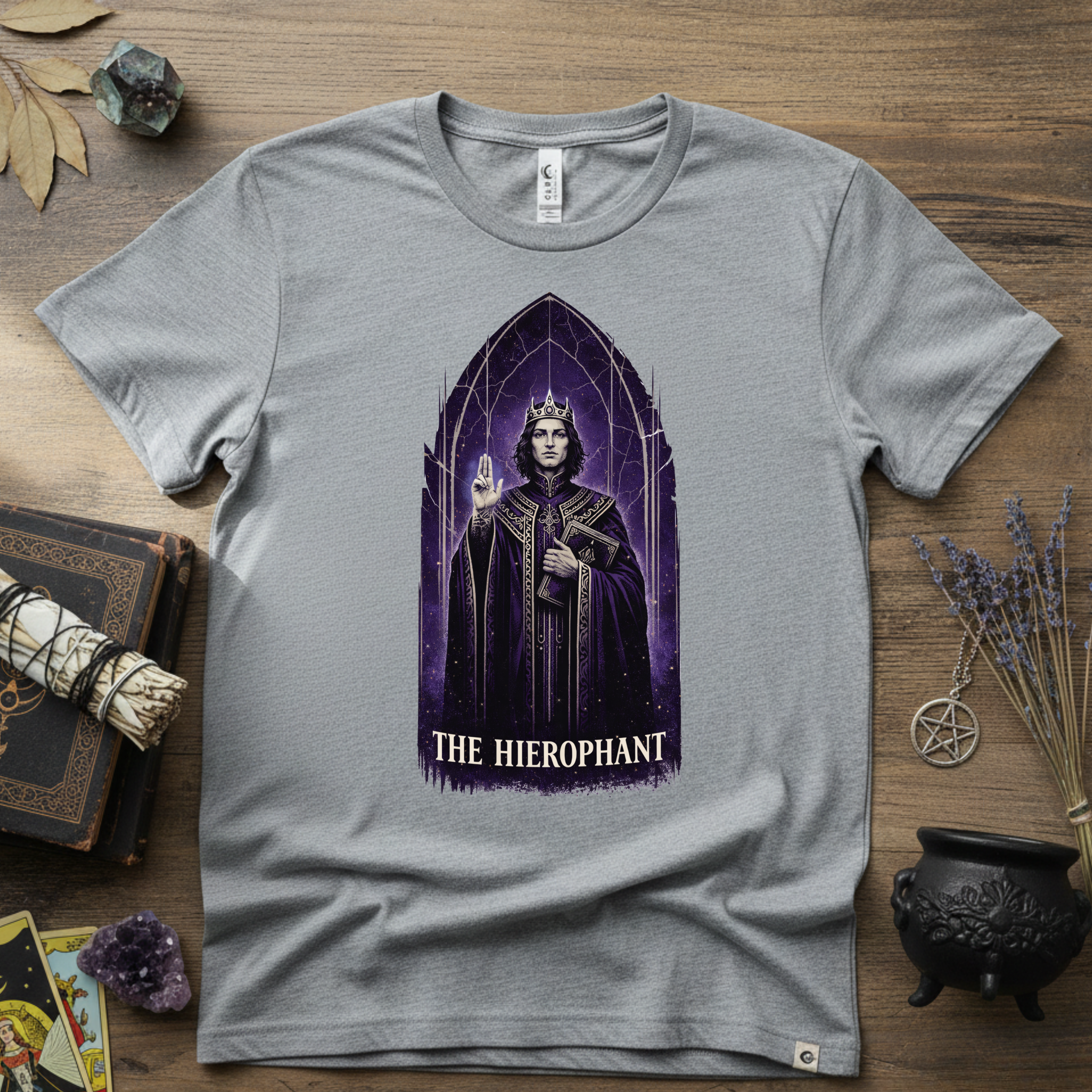 Tarot T-Shirt — The Hierophant