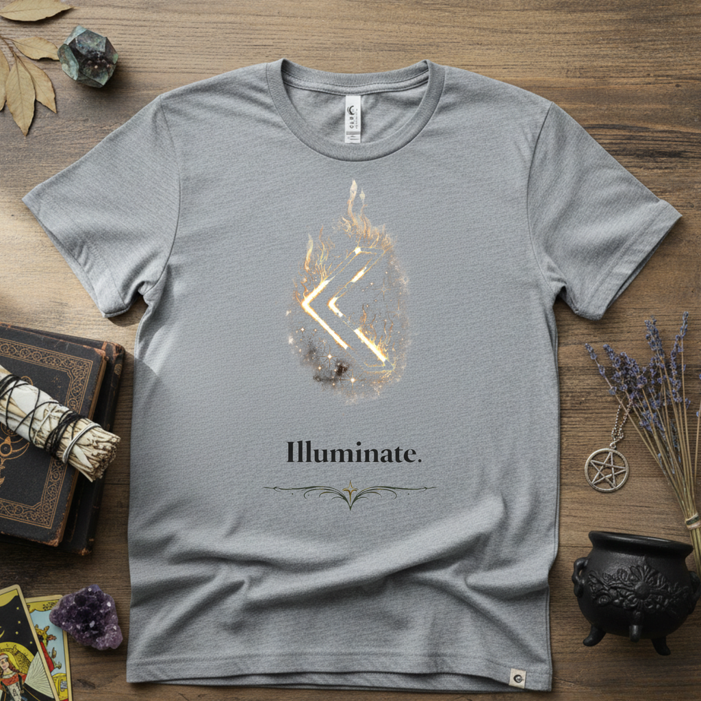Kenaz Rune 'Illuminate' T-Shirt