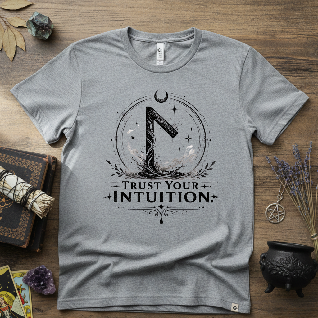 Laguz Rune "Trust Your Intuition" T-Shirt