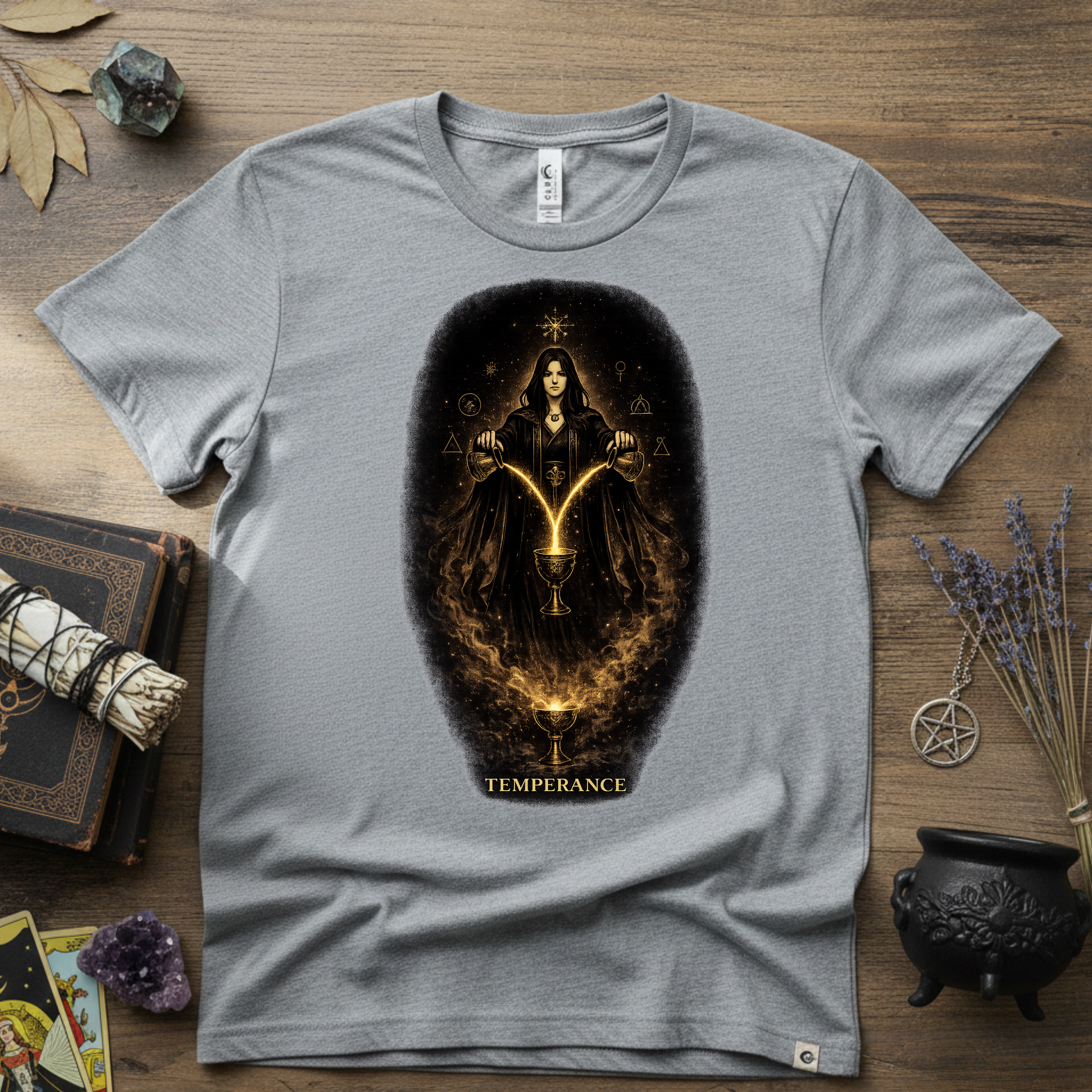 Tarot T-Shirt — Temperance