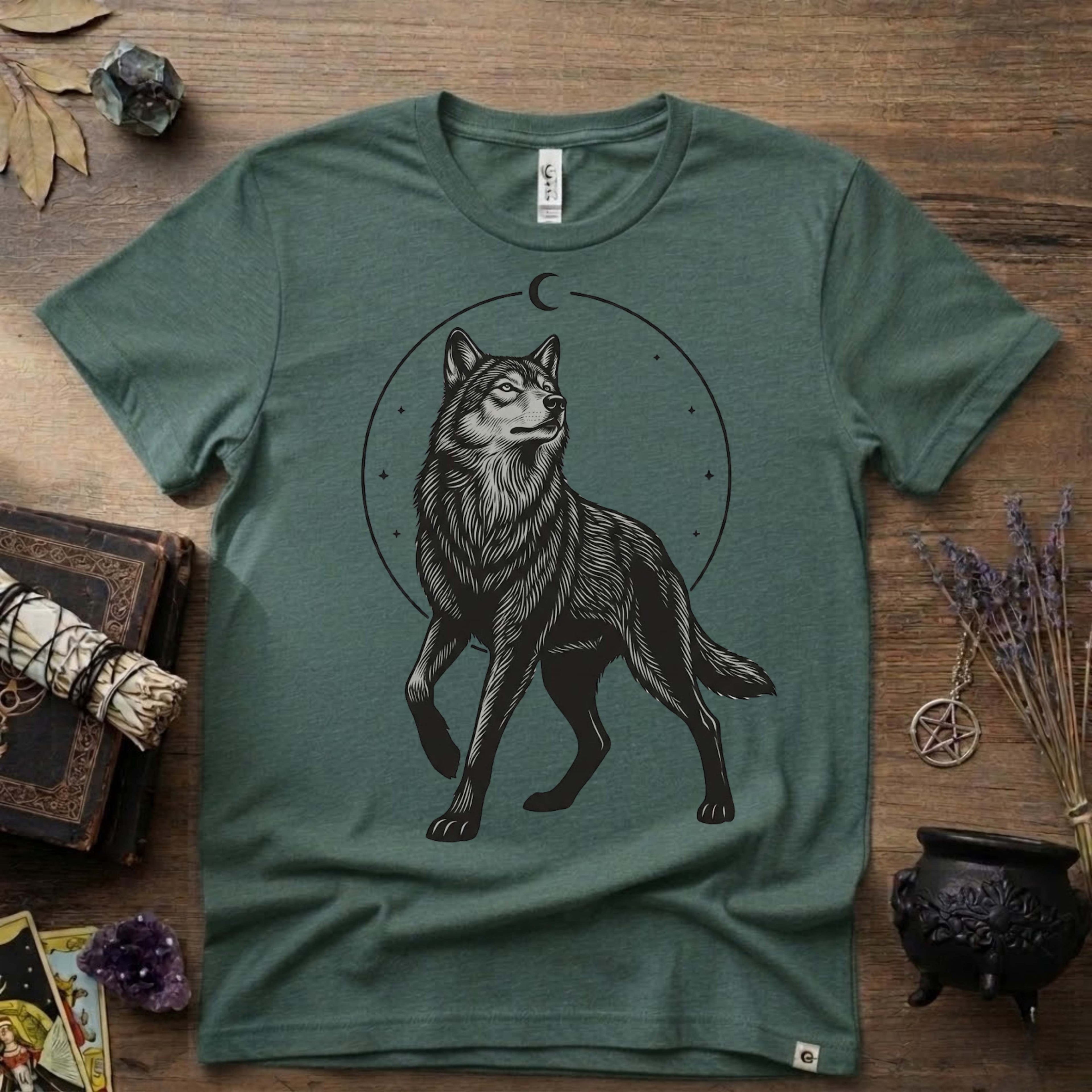 Wolf Totem T-Shirt — Tribal Wolf Spirit Graphic Tee