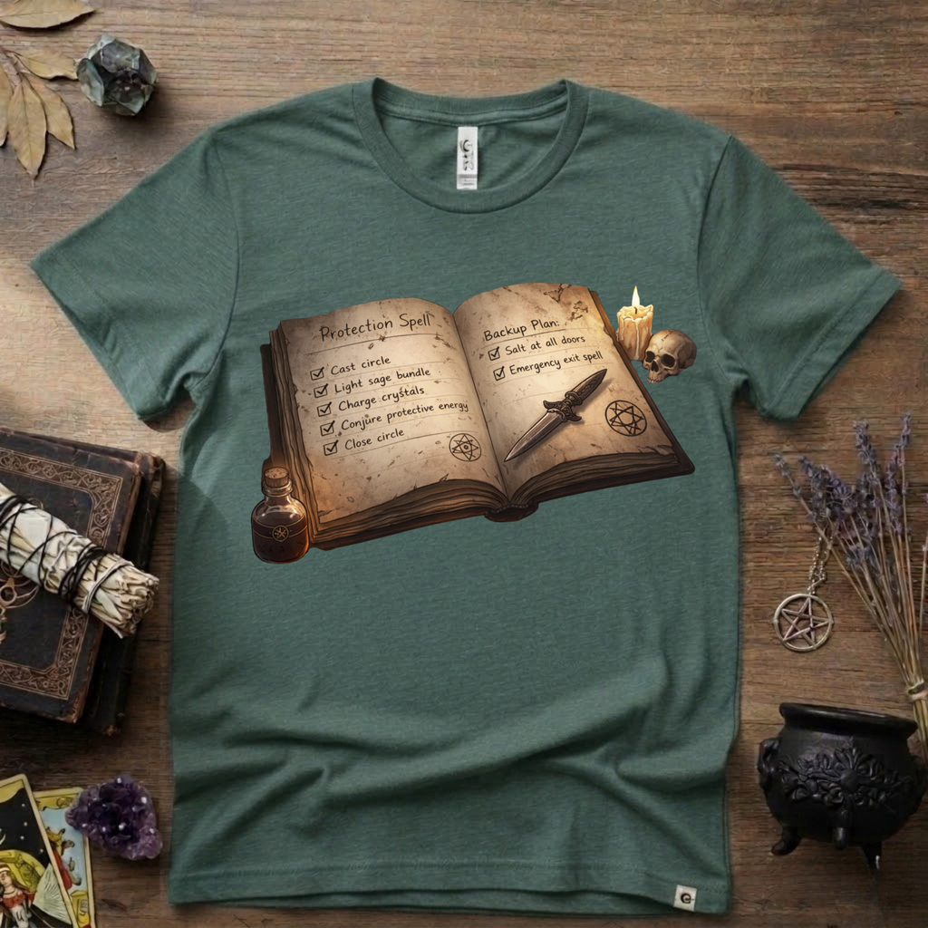 Witchy T-Shirt — Protection Spell