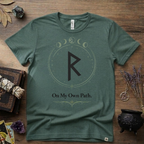 Raidho Rune 'On My Own Path' T-Shirt