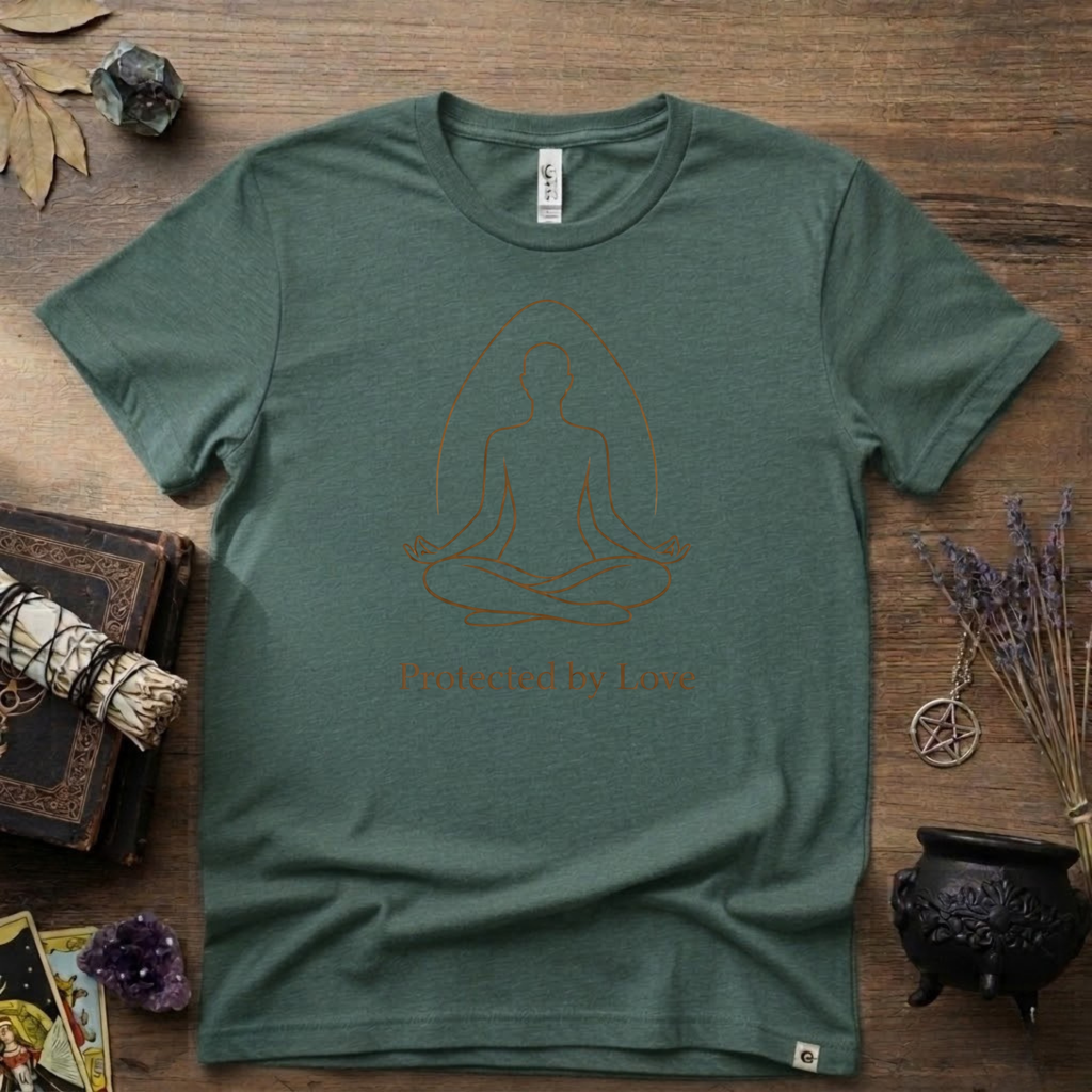 Witchy T-Shirt — "Protected by Love"