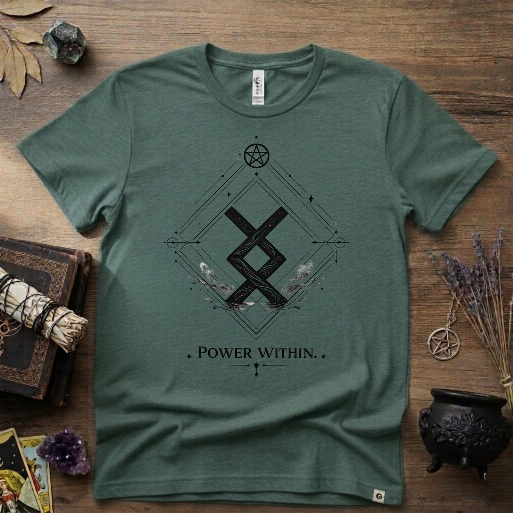 Ingwaz Rune 'Power Within' T‑Shirt