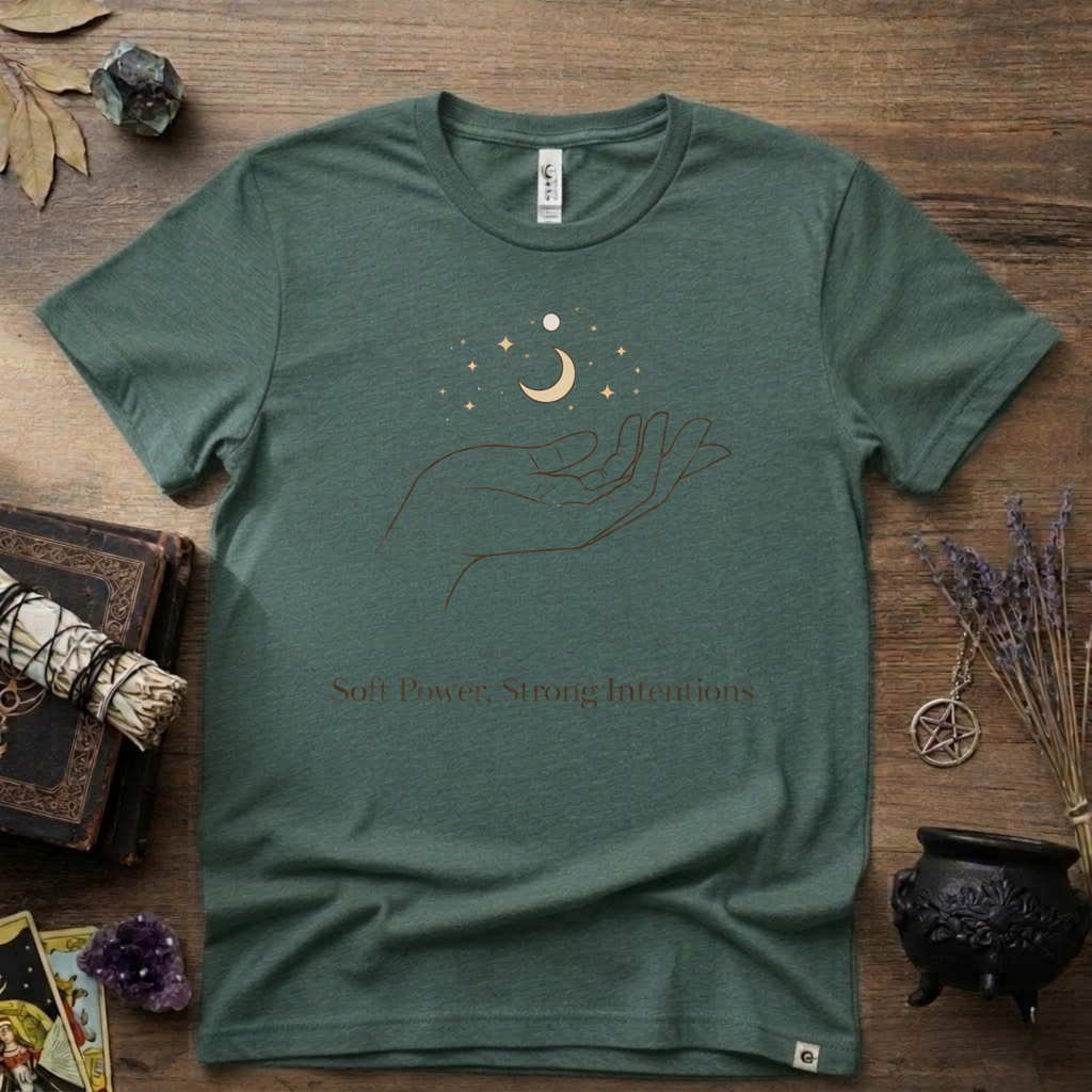 Witchy T-Shirt —Soft Power, Strong Intentions