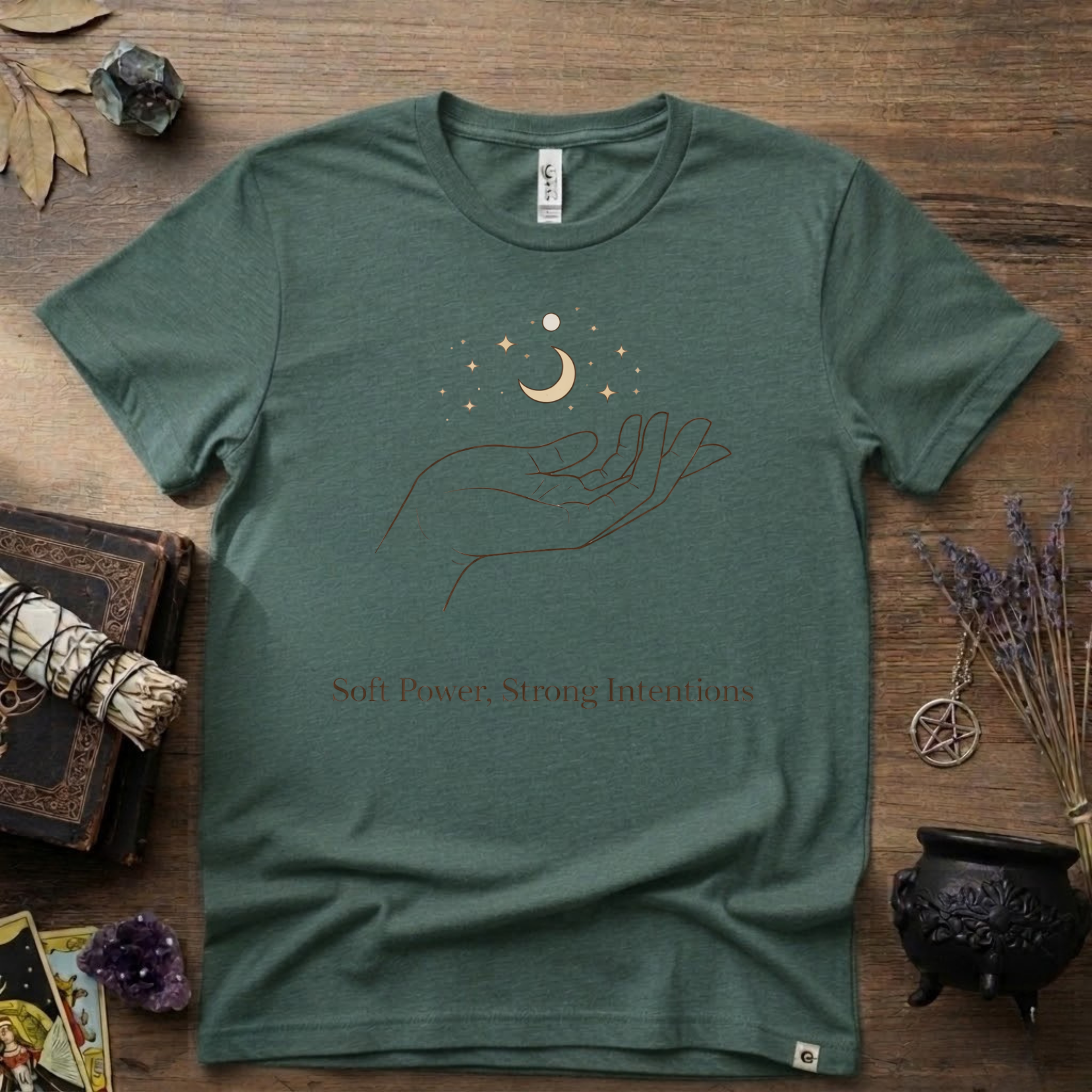 Witchy T-Shirt —Soft Power, Strong Intentions