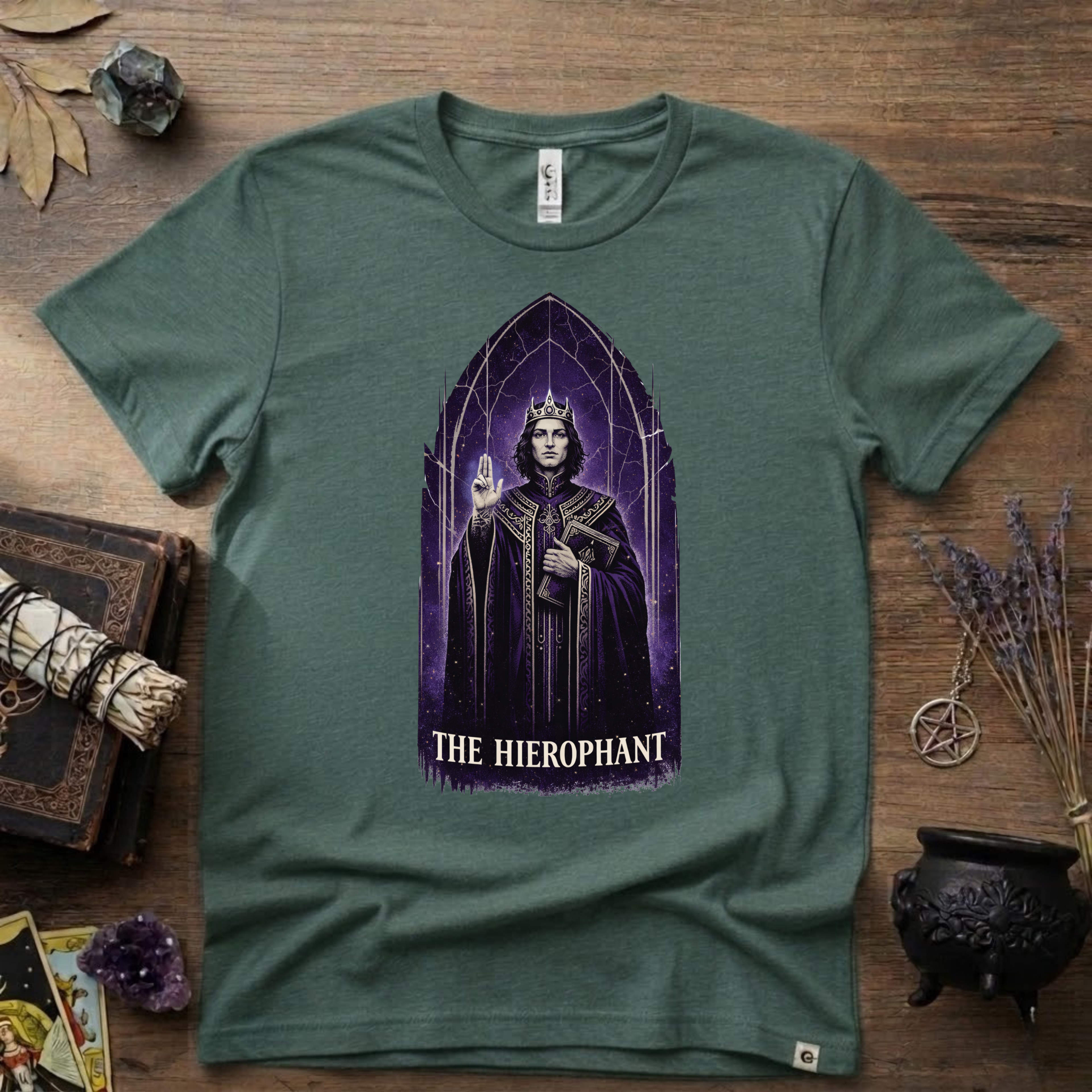 Tarot T-Shirt — The Hierophant