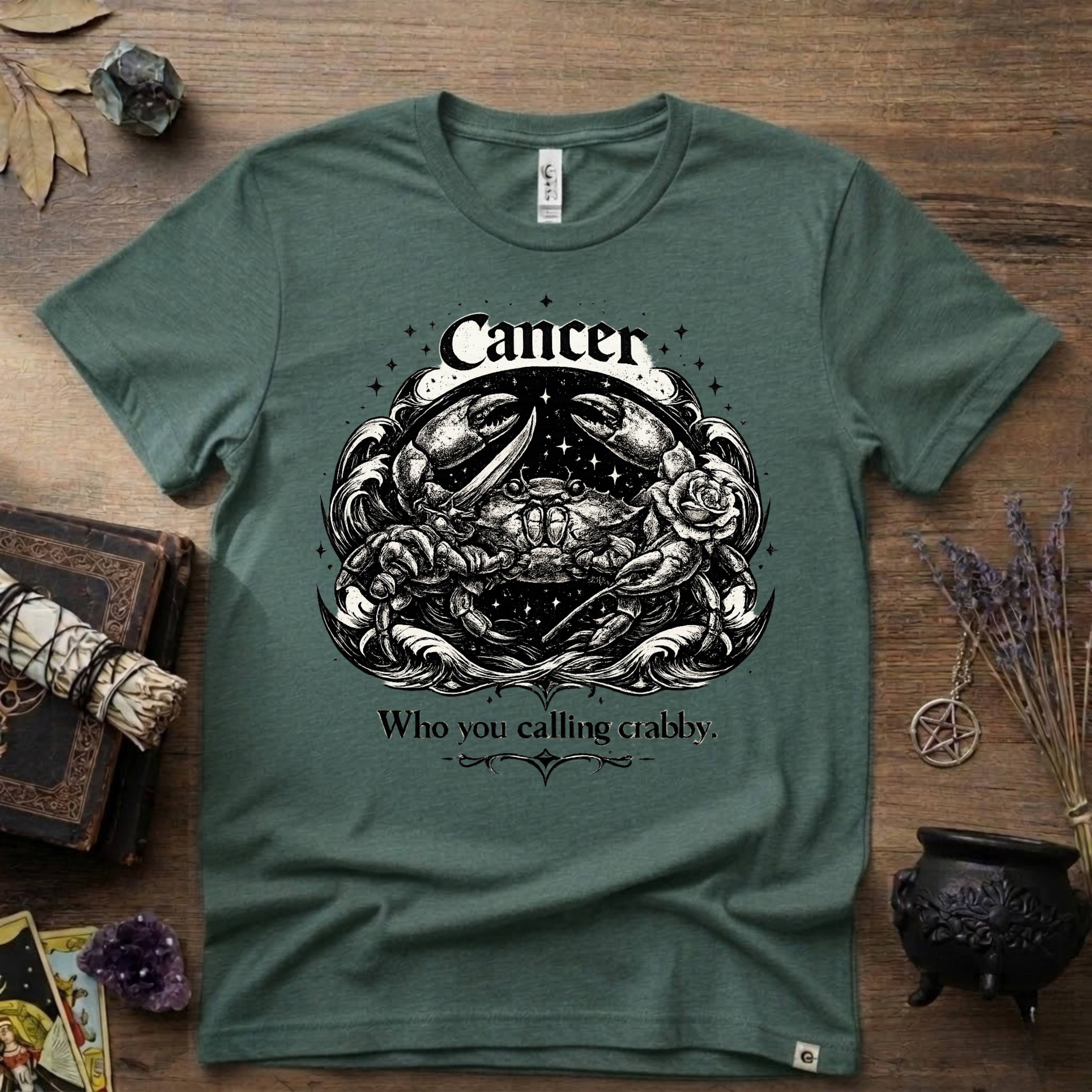 Cancer Zodiac 'Who You Callin' Crabby' T-Shirt
