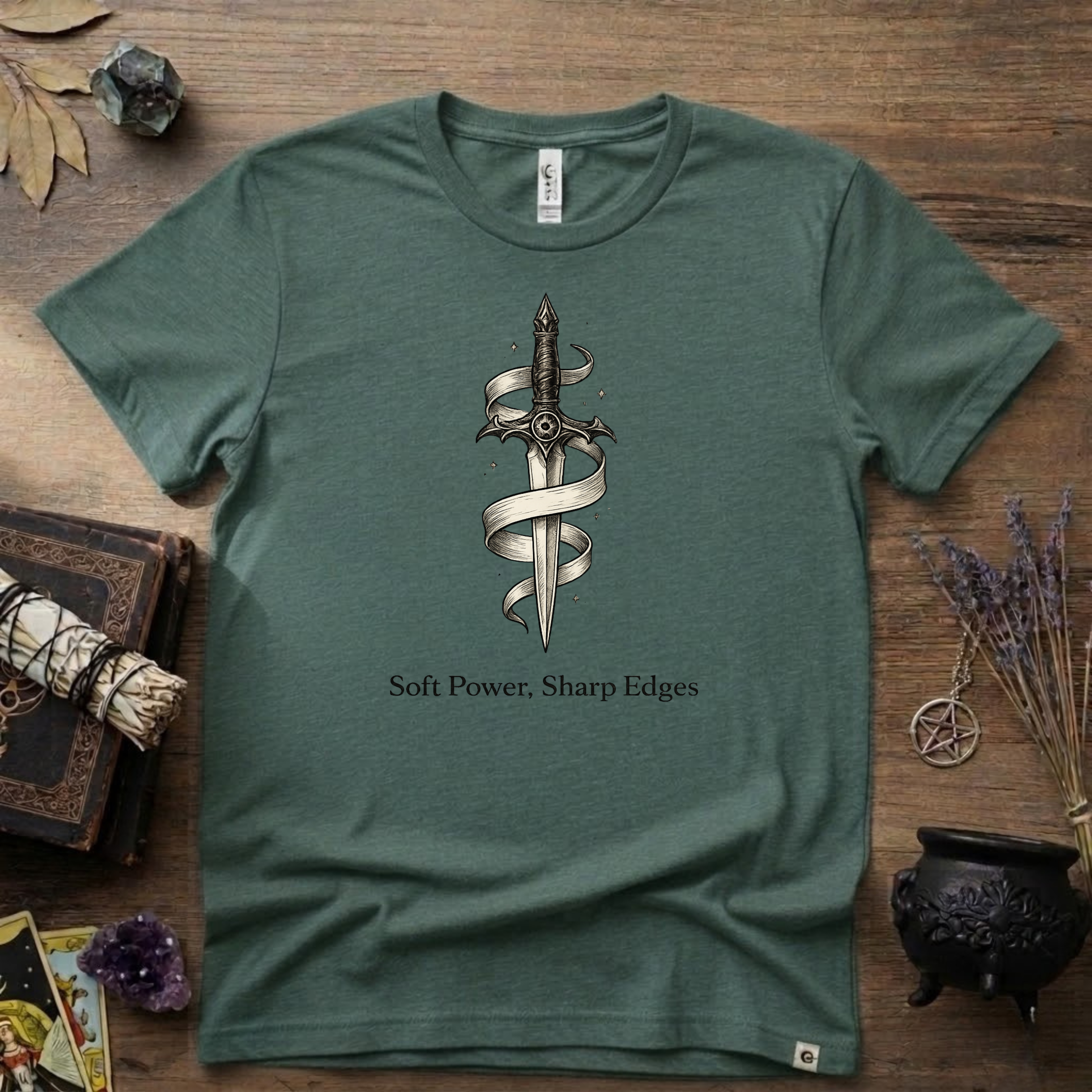 Witchy T-Shirt — Soft Power Sharp Edges