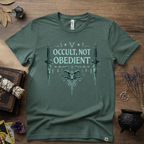 Witchy T-Shirt — "Occult Not Obedient"