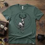 Stag Totem T-Shirt — Majestic Deer Graphic Tee
