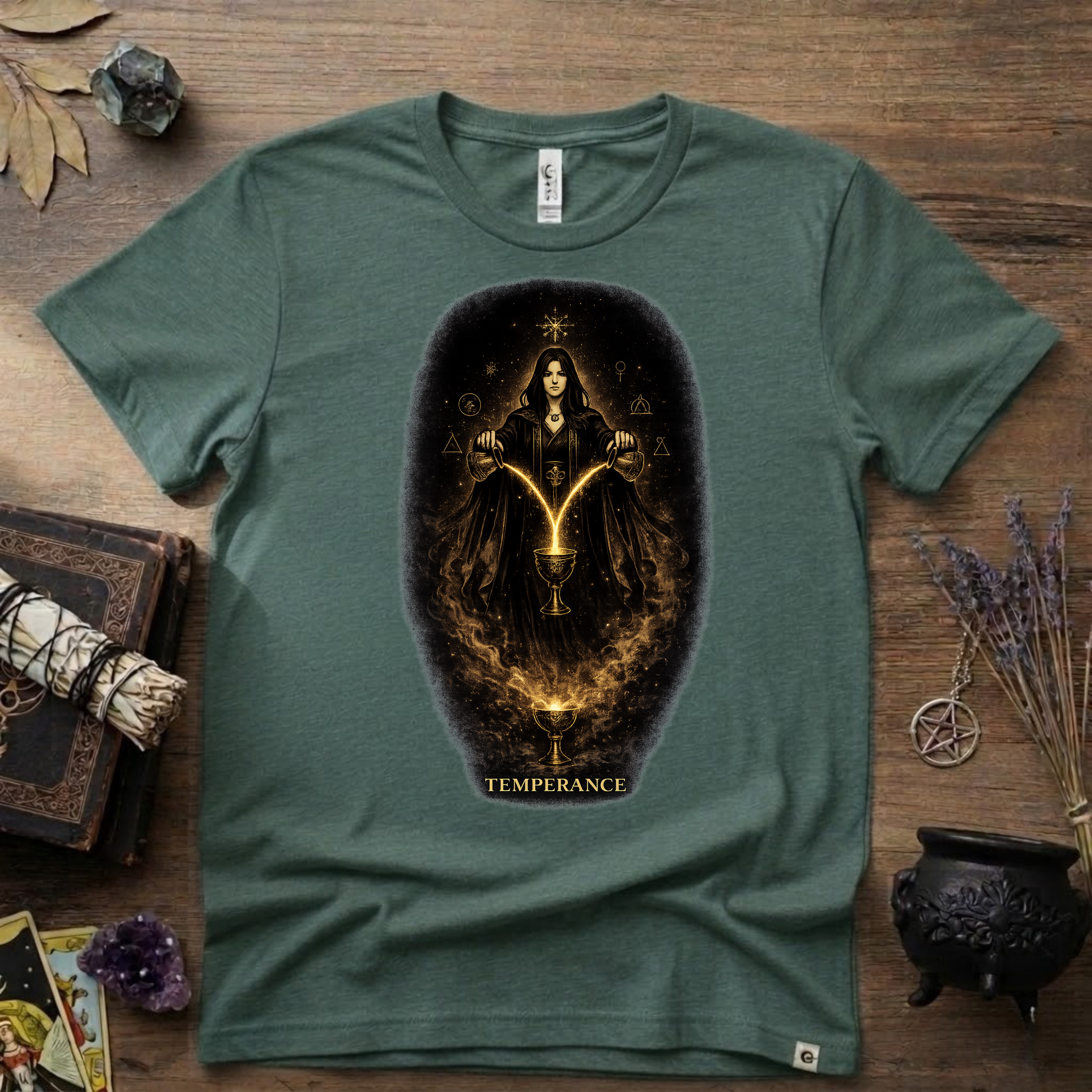 Tarot T-Shirt — Temperance