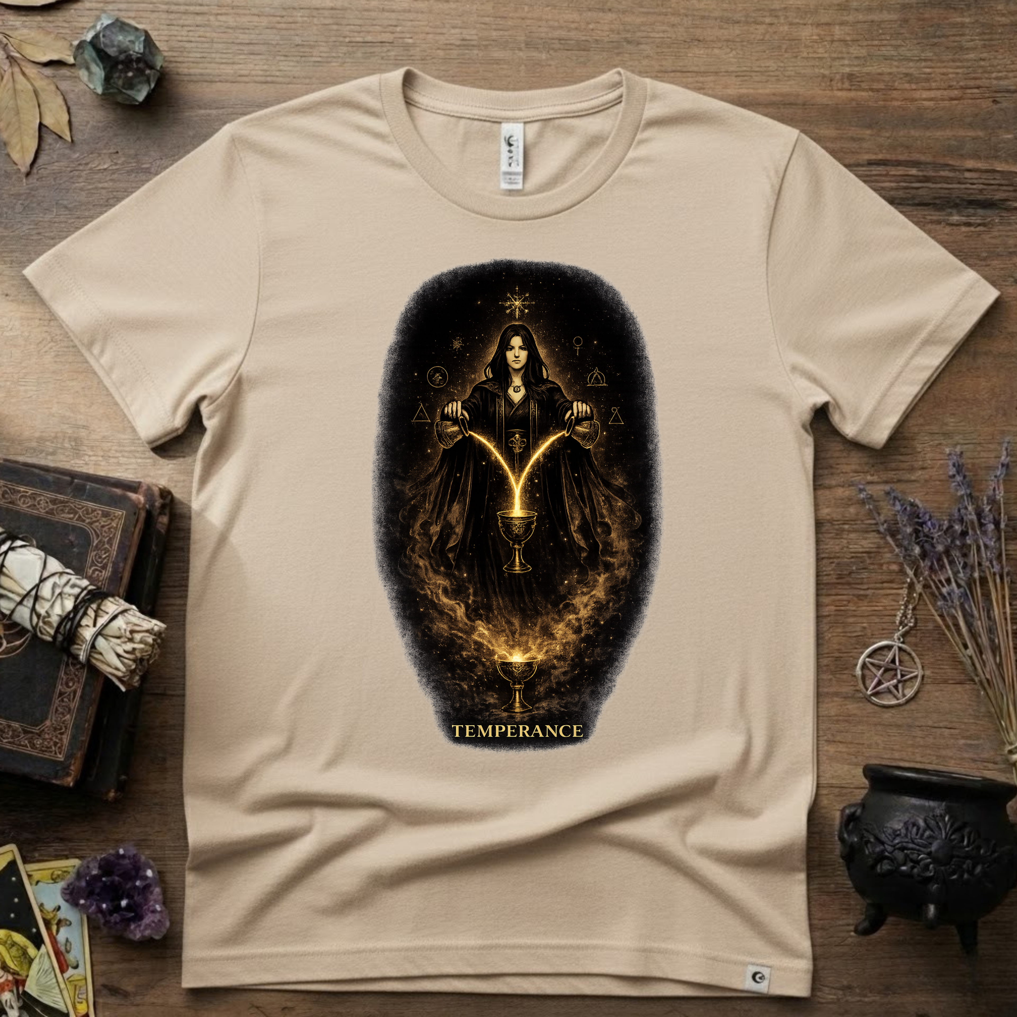 Tarot T-Shirt — Temperance