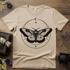 Moth Totem T-Shirt — Mystical Moth Totem Graphic Tee