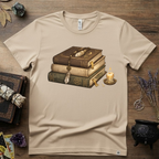 Witchy T-Shirt — "Light Reading" Occult Graphic Tee