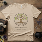 Emotional Grounded Spiritual Curious Witchy T-Shirt | Witchcraft Mystic Tee