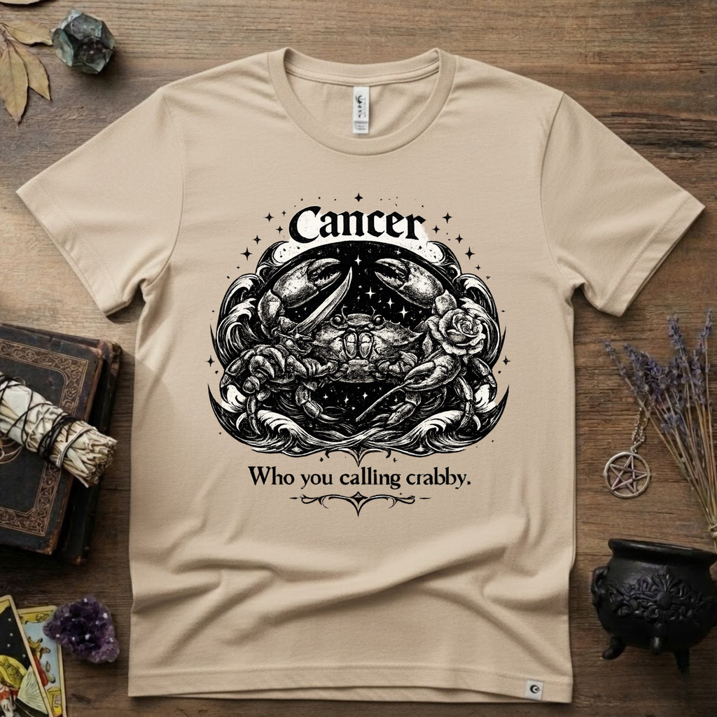 Cancer Zodiac 'Who You Callin' Crabby' T-Shirt