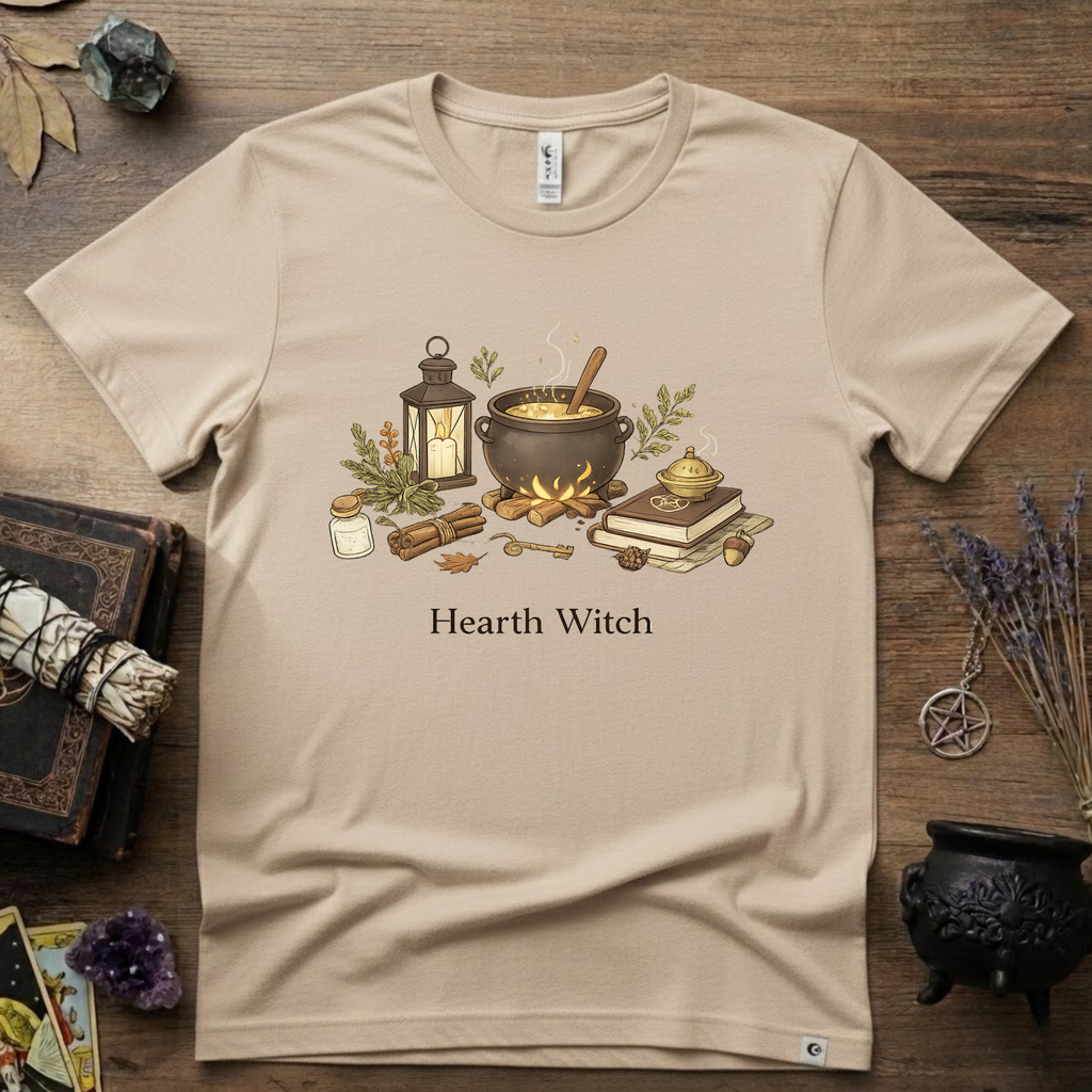 Hearth Witch T-Shirt — Witchy Magic Tee