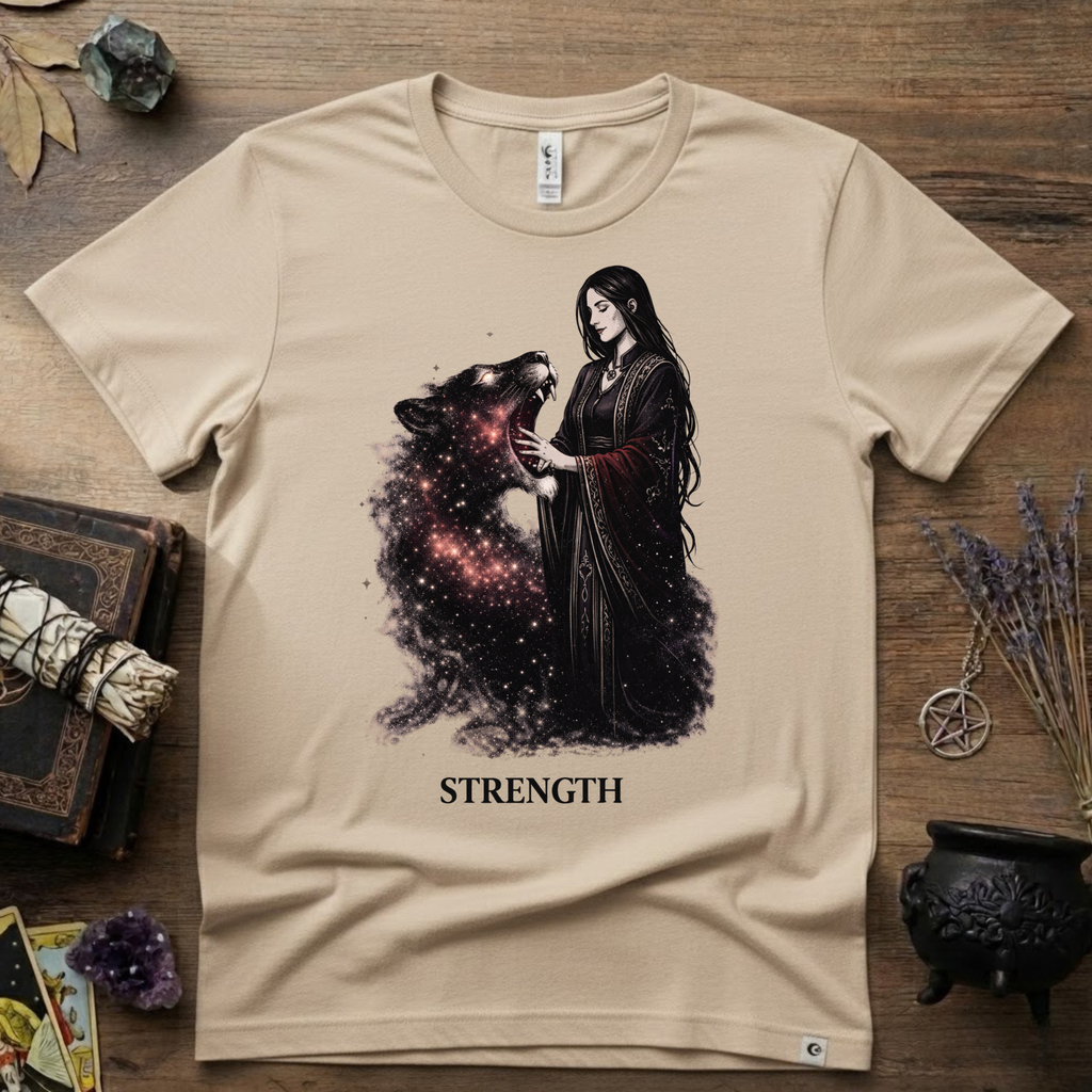 Tarot T-Shirt — Strength