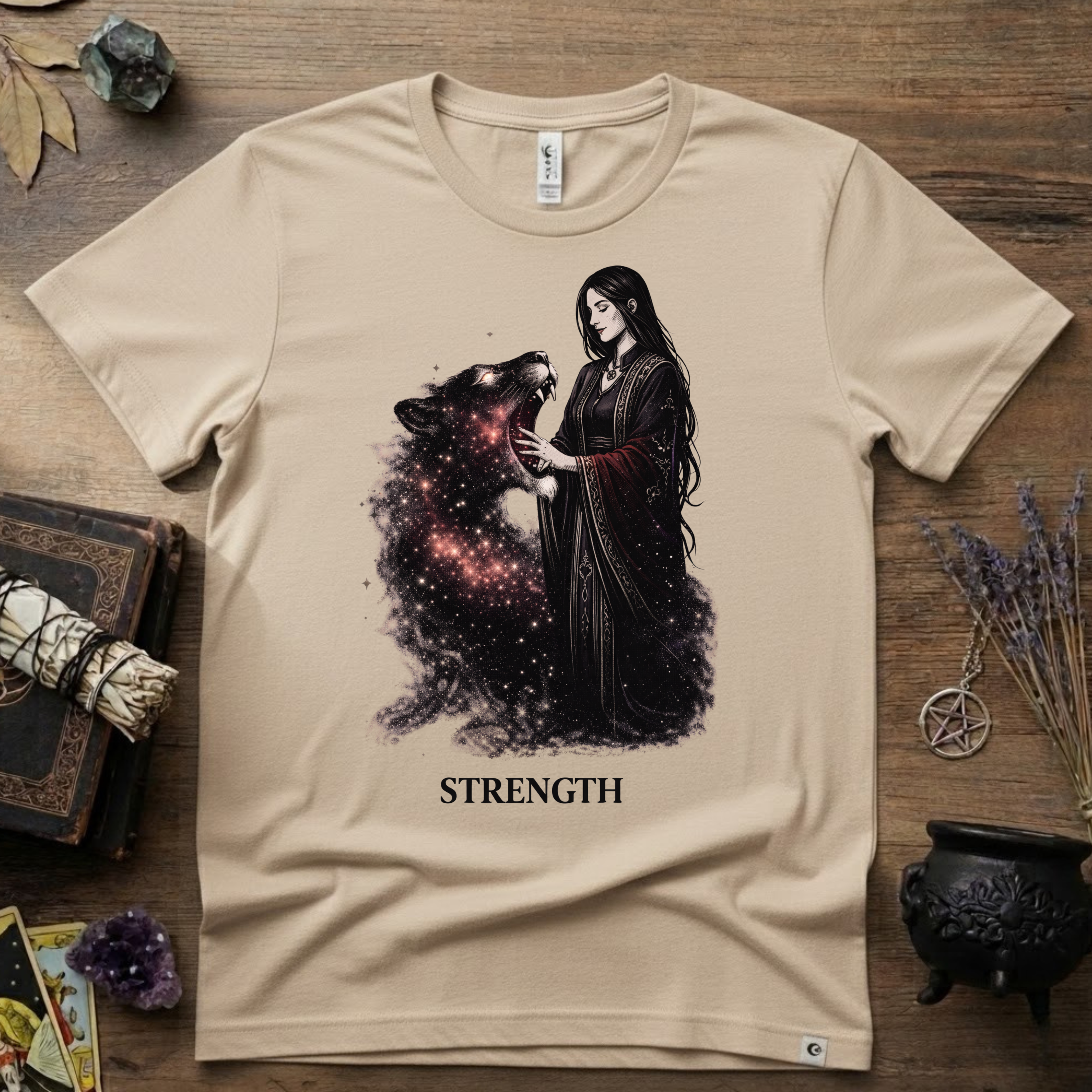 Tarot T-Shirt — Strength