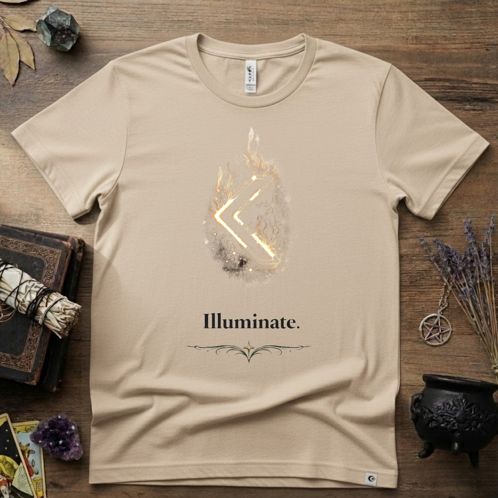 Kenaz Rune 'Illuminate' T-Shirt