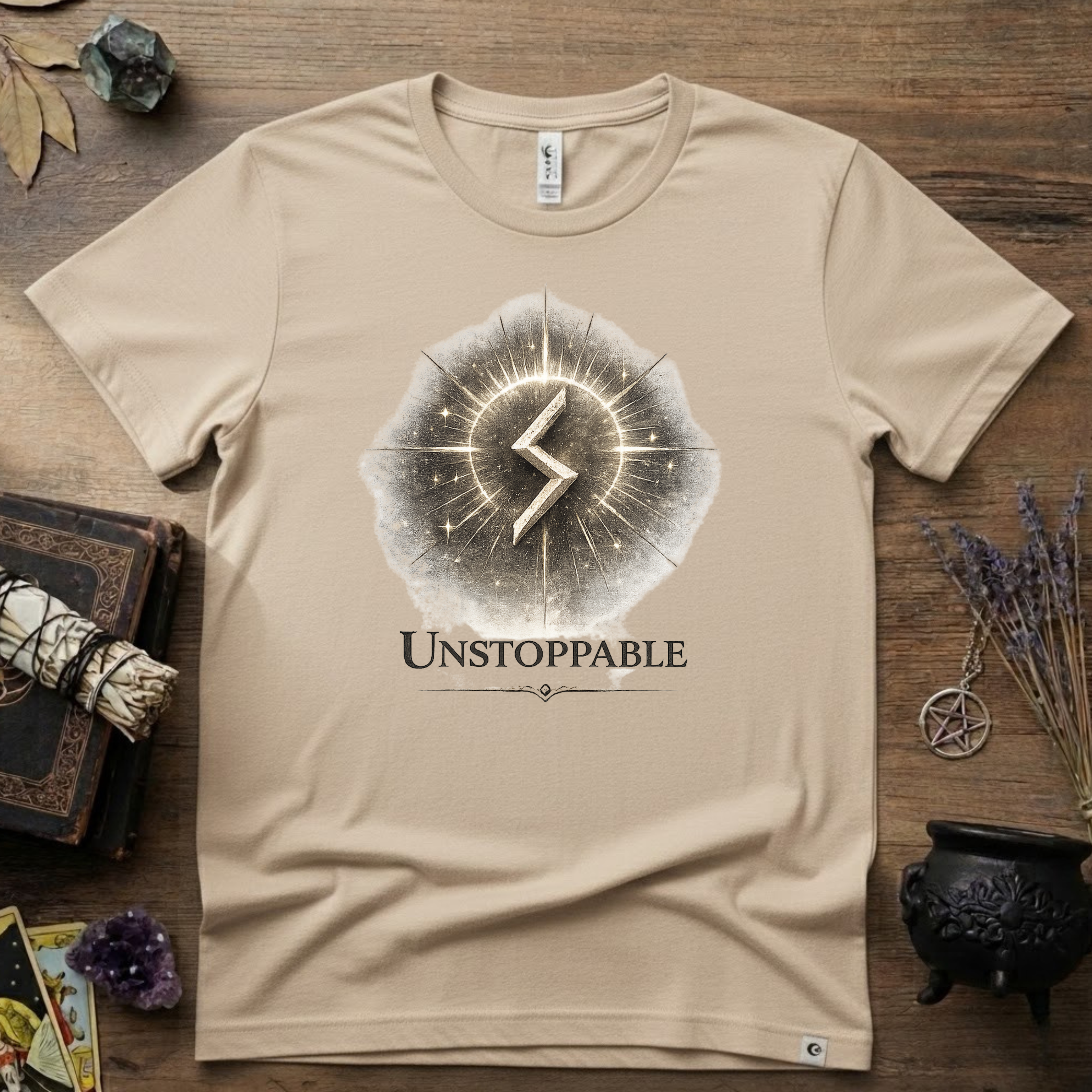 Sowilo Rune "Unstoppable" T-Shirt