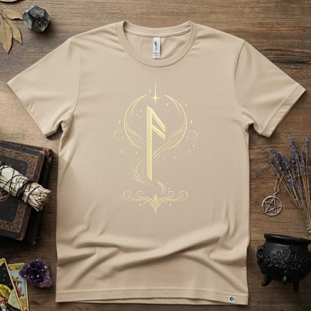 Ansuz Rune T-Shirt — Norse Rune Symbol Tee