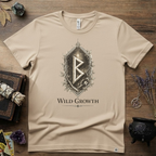 Berkano Rune T-Shirt — Wild Growth Pagan Symbol Tee