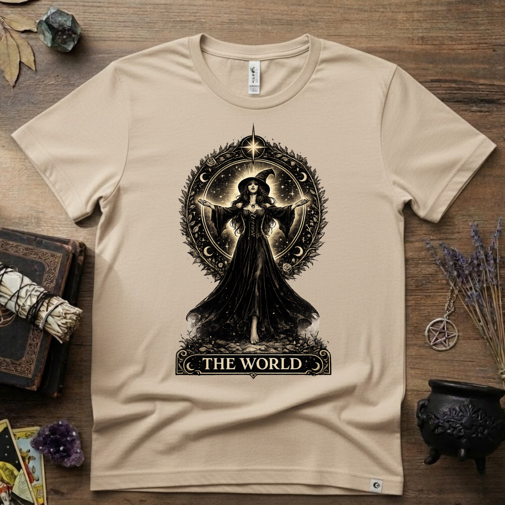 Tarot T-Shirt — The World