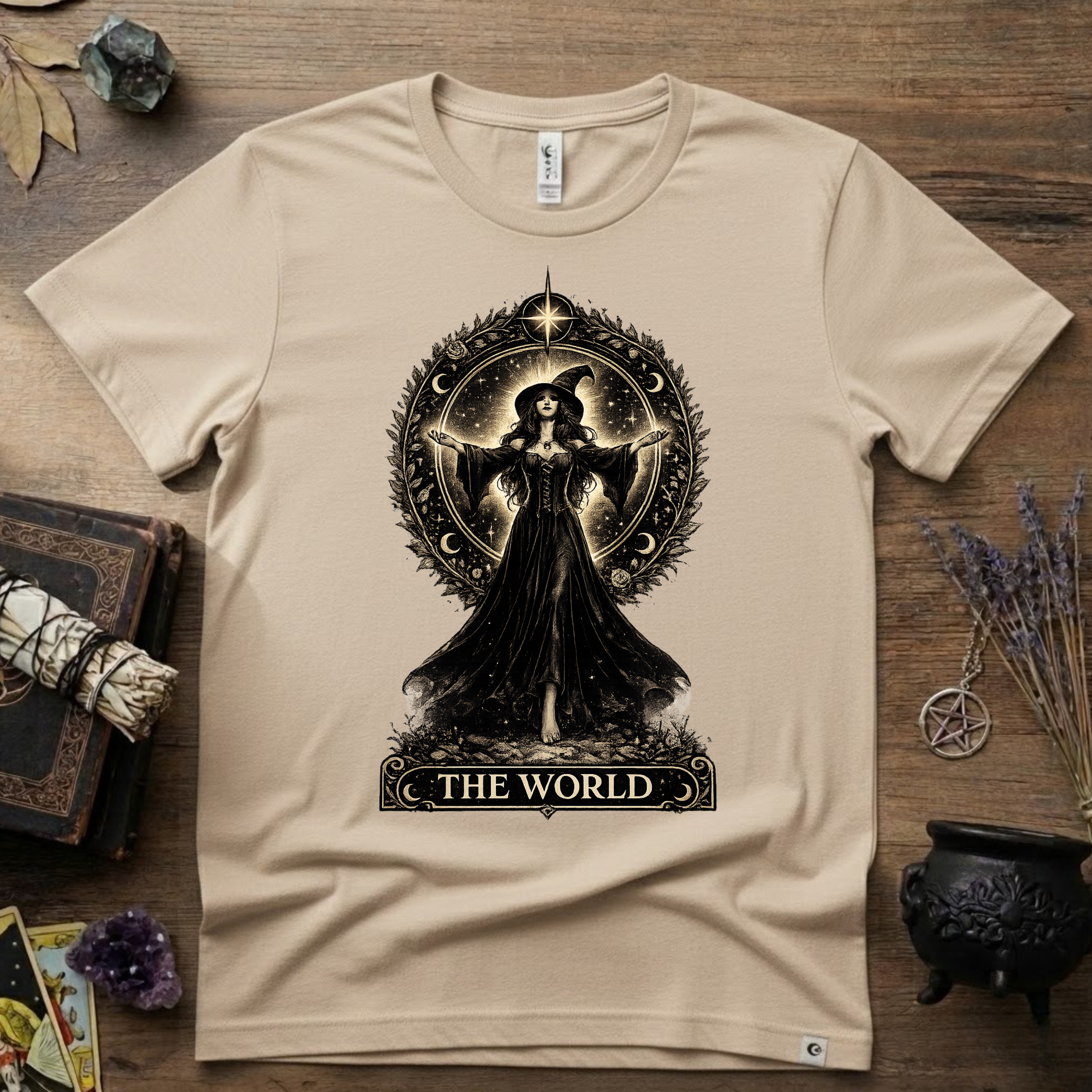 Tarot T-Shirt — The World