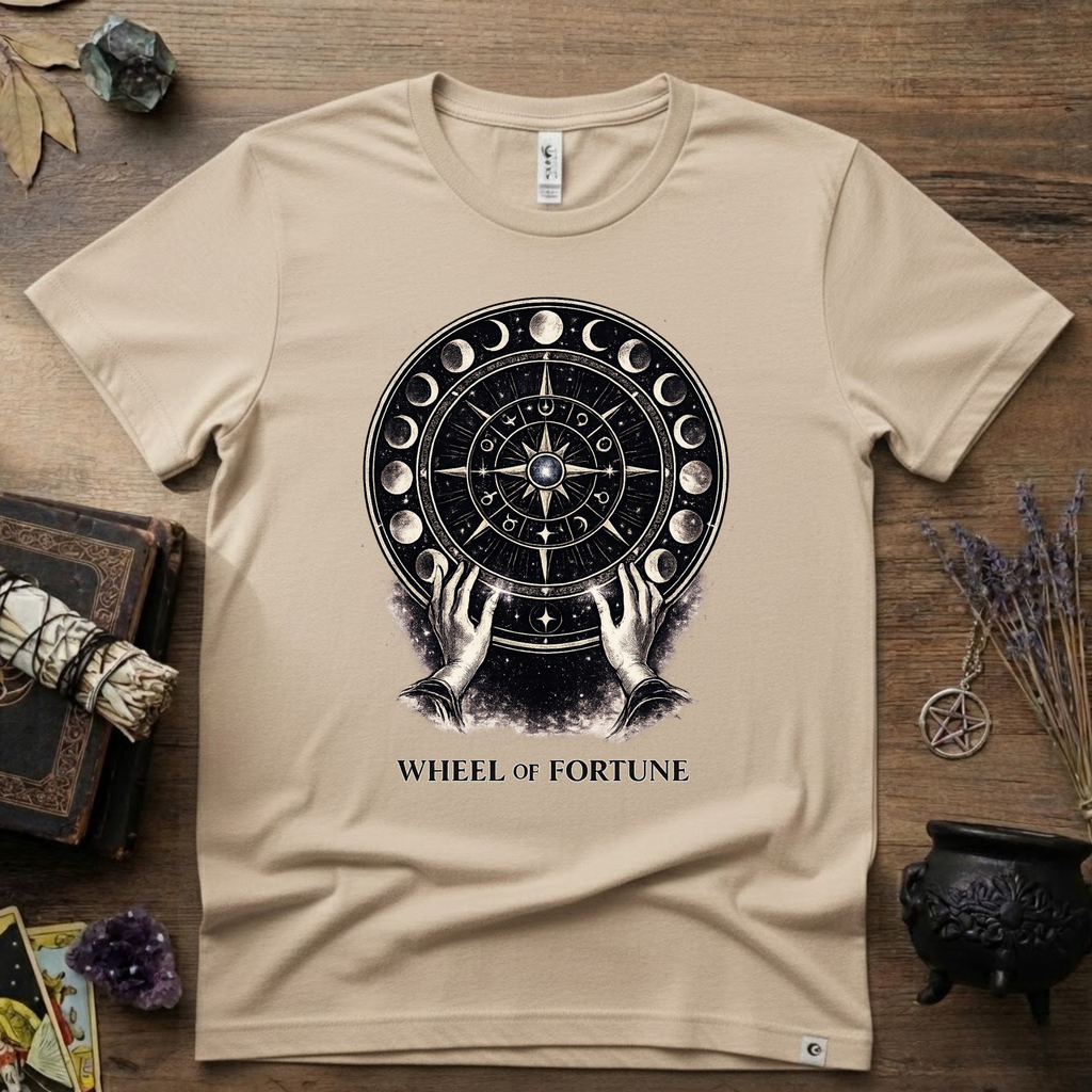 Tarot T-Shirt — The Wheel of Fortune